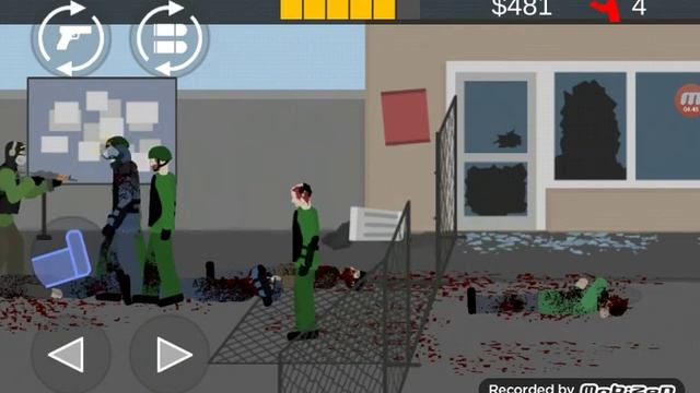 Прохождение игры Flat zombies. Играем с друзьями смотреть онлайн