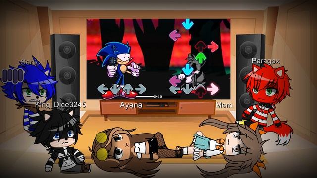 King dice3245 family+Ayana react to Deathmatch FNF Sonic vs Sonic exe (bad ending) смотреть онлайн