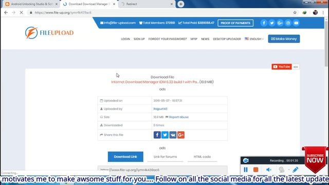 How To Download File From File Upload, Bypass Link shortener ads смотреть онлайн