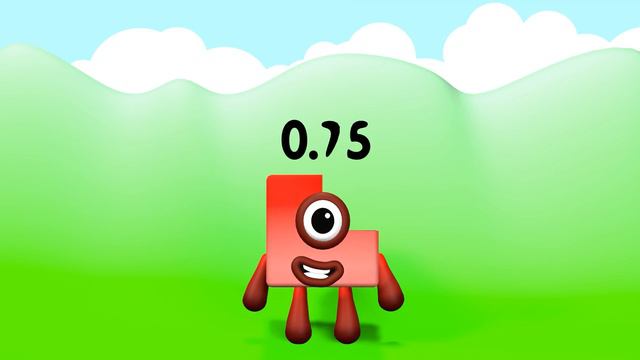 Numberblocks Band 3D (0.25 - 1.25)