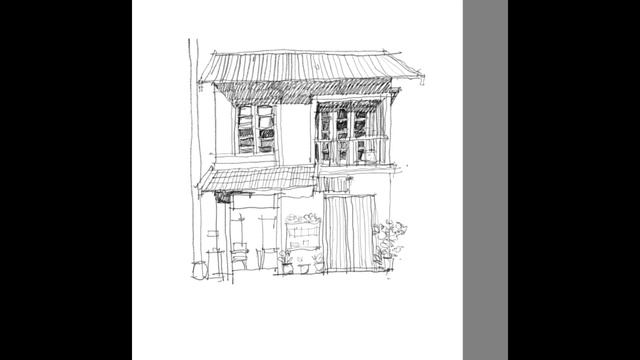 How to sketch shop house смотреть онлайн