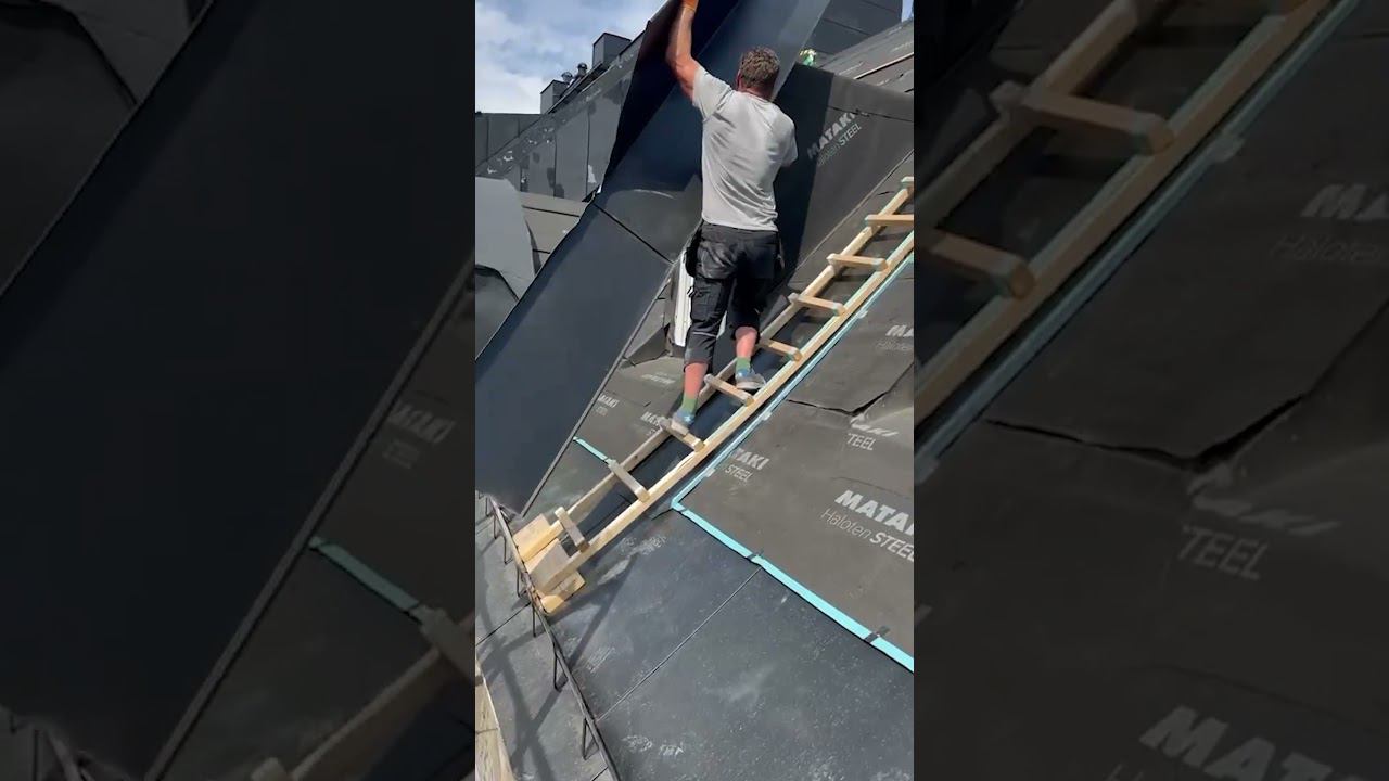 В один хариус#фальцеваякровля #diy #кровля смотреть онлайн