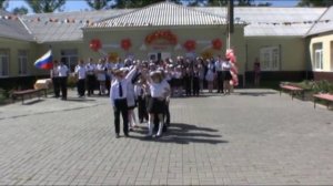 танец первоклассников  последний звонок 2015