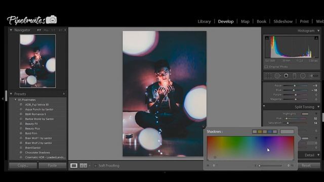Pink Blue Color Effect like Brandon Woelfel on Adobe Lightroom! (Bangla) смотреть онлайн
