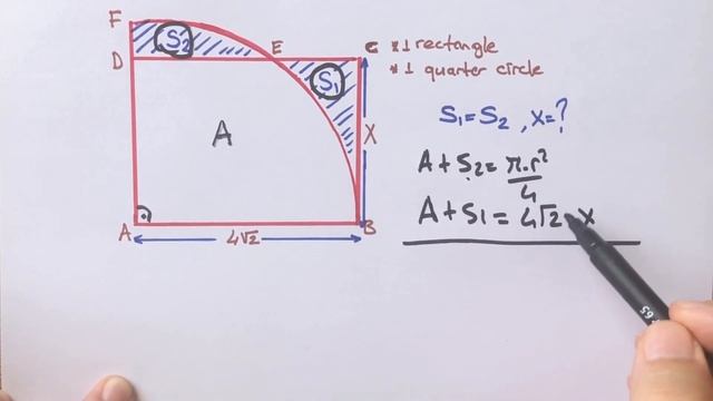 How to Find the Length of X in the Rectangle | Improve your Geometry Skill смотреть онлайн