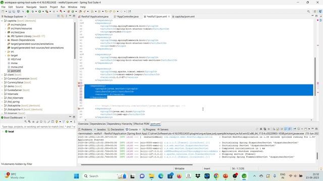 Spring Starter Project and Restful Service смотреть онлайн