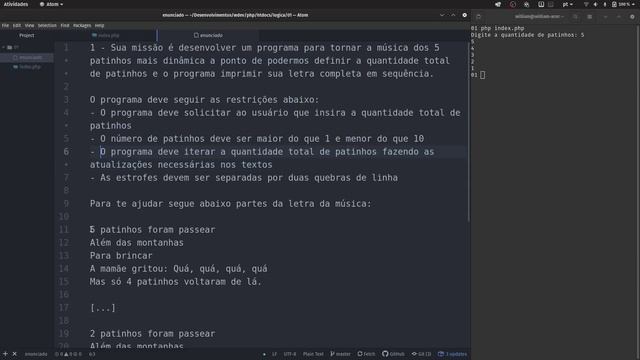 Resolvendo exercícios de lógica com PHP #1 - WDEV смотреть онлайн