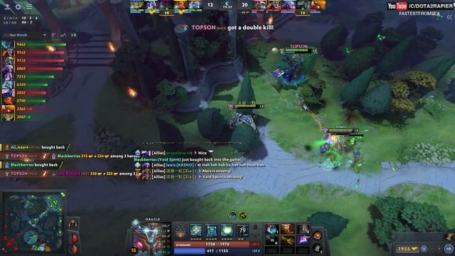 Topson Oracle Mid - Road to Top 1 at SEA server смотреть онлайн