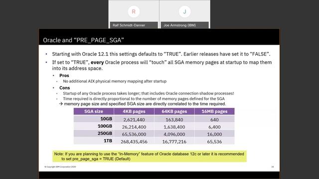 2020 8 20 Oracle Best Practices Part 1 CPU & Memory смотреть онлайн
