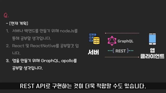 [Q&A] 개발공부에 대해 아는대로 답하기, React Native, GraphQL, 터미널, API смотреть онлайн
