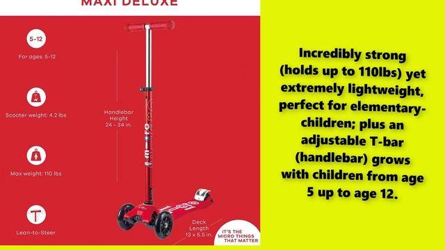 Best Electric Scooter - Maxi Micro Kickboard | Scooteras смотреть онлайн