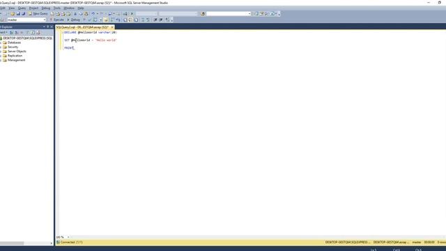 sql Lesson 2 create variables смотреть онлайн