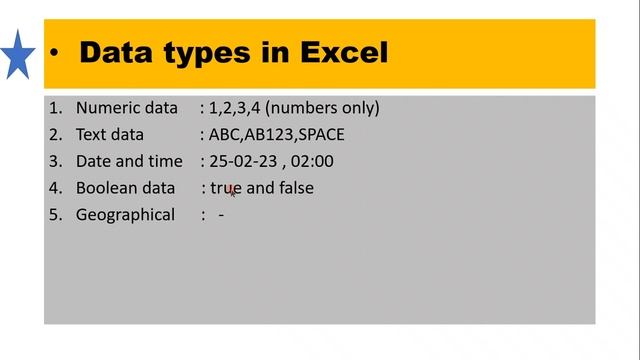 Basic Excel part 2 In Marathi | datA Types in Excel ,operators ,file format मराठी मध्ये смотреть онлайн