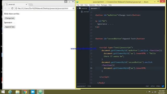 js5 APPEND TEXT смотреть онлайн