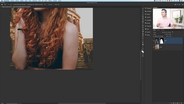 Realizar selecciones complejas de pelo con Photoshop | Día 24 смотреть онлайн