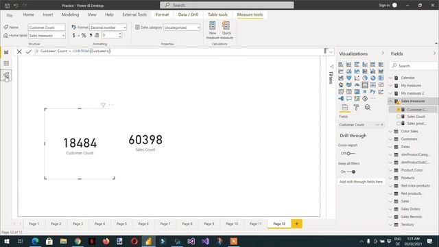 Vertipaq analyzer to show table metrics in DAX studio - 3 (Power BI DAX optimization) смотреть онлайн