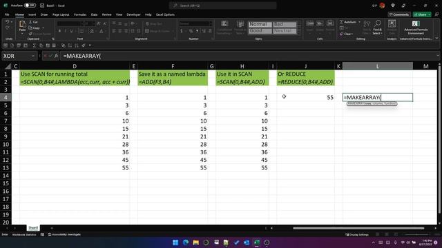 Functions as parameters with Excel LAMBDA смотреть онлайн