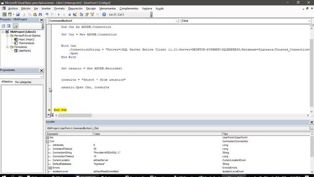 Login con Excel y SQL Server смотреть онлайн