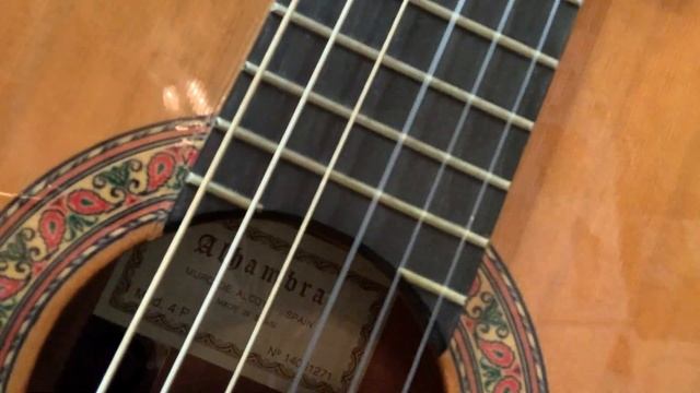 Обзор Гитар Alhambra 4P и 4N смотреть онлайн