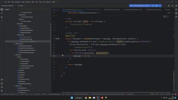 Let’s Build an E-Commerce Store with a Spring Boot Backend - Episode 21: Websockets Pt 3
