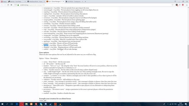 Создание сервера Pve/PVP на хостинге Настройка плагина Zone Manager смотреть онлайн