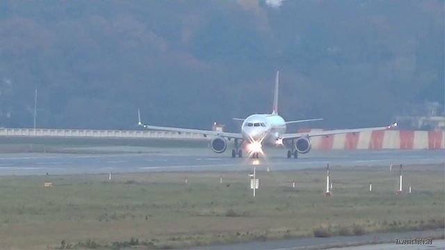 BATIK AIR INDONESIA Airbus A320: Takeoff From Hamburg Finkenwerder Airport