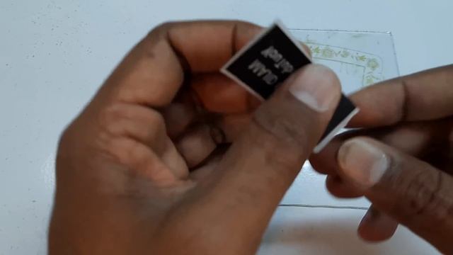 How to easily make professional photo polymer rubber stamp at home in Urdu Hindi смотреть онлайн