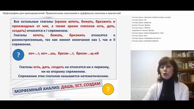 Как рассказать ученикам о спряжении глагола смотреть онлайн