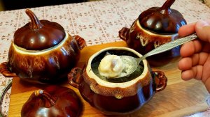 ПЕЛЬМЕНИ С ГРИБАМИ В ГОРШОЧКАХ