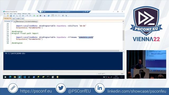 Basic Toolmaking - strategies for storing persistent data in PowerShell scripts - Evgenij Smirn... смотреть онлайн