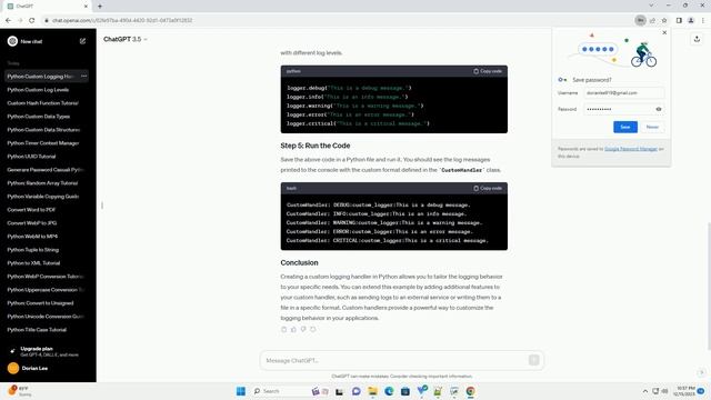 python custom logging handler смотреть онлайн