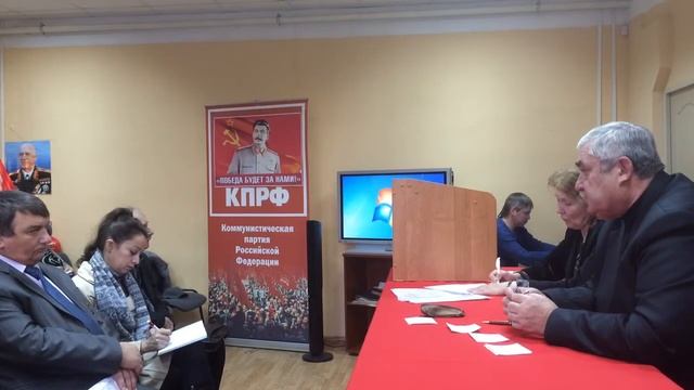 Заседание секретариата Калужского обкома КПРФ смотреть онлайн