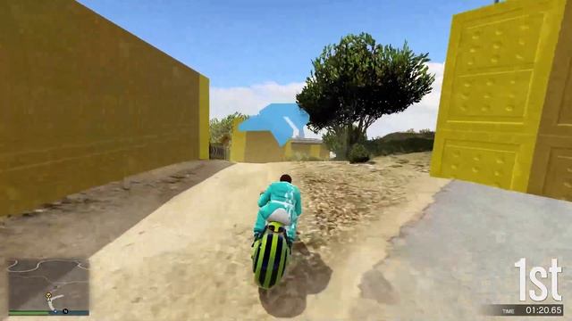 Gta V_Stunt Race смотреть онлайн