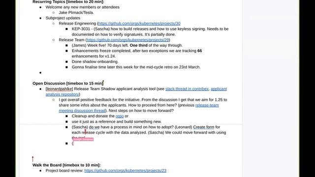 Kubernetes SIG Release смотреть онлайн