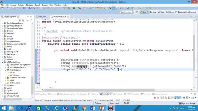Url Rewriting In Servlet # Url Rewriting In Java Session Tracking # Servlet Tutorial смотреть онлайн