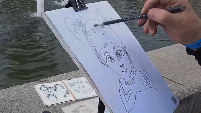 Праздник молодёжи в Иркутске 24.06.2023/7 #РИСУЮ #портреты #шаржи #карандаш #pencil #sketch смотреть онлайн