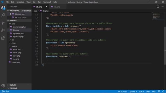 PHP y SQL - Proyecto (Parte 2) - SELECT смотреть онлайн