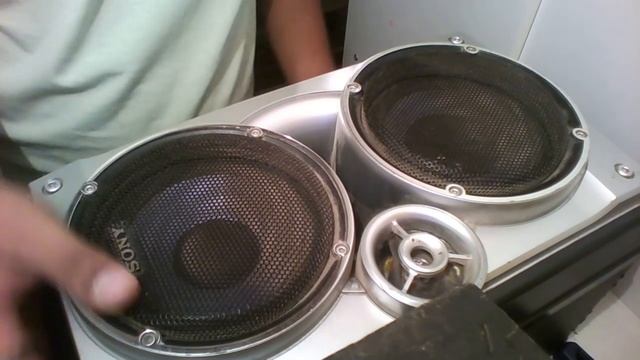 LIMPIEZA DE PARLANTE SONY  1PRIMERA PARTE