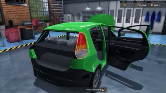 Симулятор автомеханика 2015 или крутим гайки (Первый обзор) смотреть онлайн