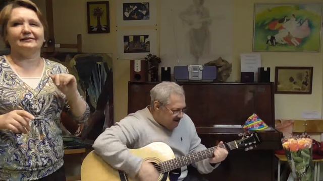 Поздравление Виталия и Елены Новиковых - Весенний БЛЮЗ смотреть онлайн
