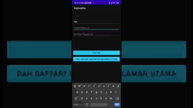 Lab SQlite (Aliff&Faiz) смотреть онлайн