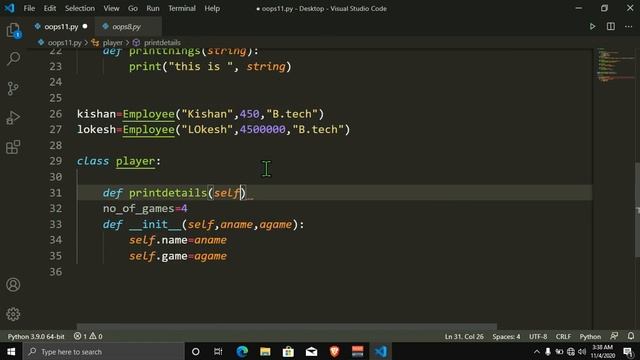 #60 Polymorphism (Oops) in Python || Python Tutorials in Tamil|| #CodingAnna смотреть онлайн