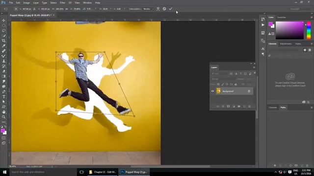 47. Photoshop Free Transform & Transform смотреть онлайн