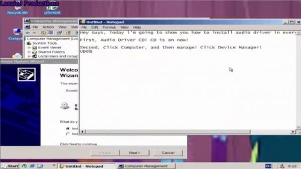 (Old Video) How to Install Audio Driver in Windows Longhorn Builds