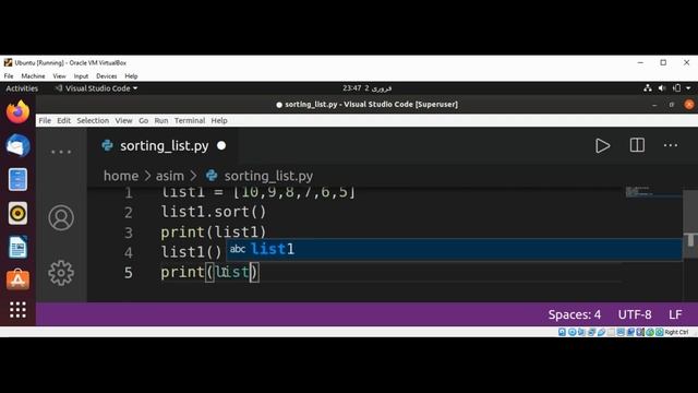 Sorting Lists In Python смотреть онлайн