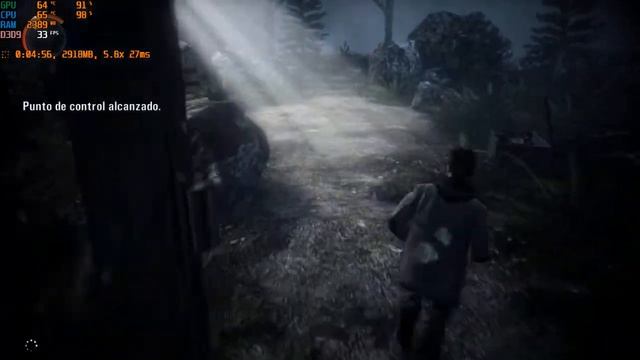 Alan Wake (Core 2 Duo E8600 + GT 1030) смотреть онлайн