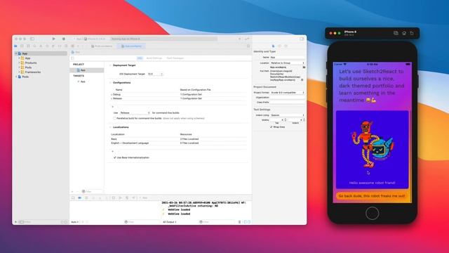 From Sketch to Capacitor – Final build in Xcode смотреть онлайн