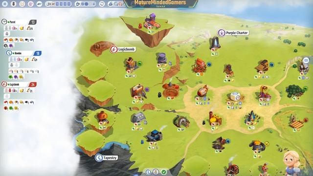 Charterstone Digital Edition - Campaign Game 5 смотреть онлайн