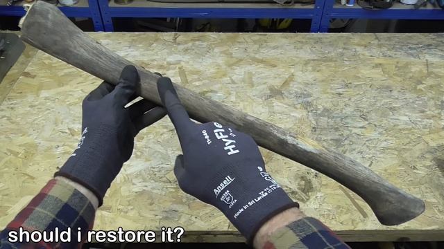 Rusty Old Axe - Restoration