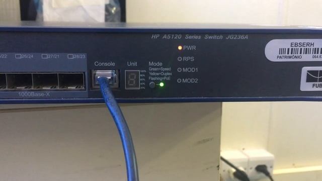 Switch HP - Fan com problema смотреть онлайн